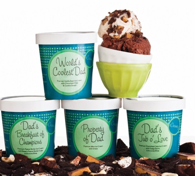 Father's Day Ice Cream Collection Gift Packs Photo Courtesy of ecreamery.com