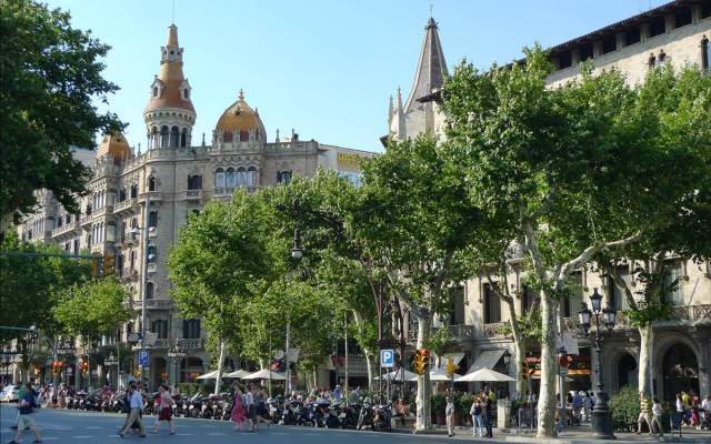 Passeig de Gracia The 5th Avenue of Barcelona