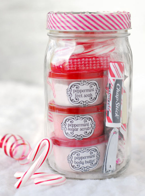 Peppermint Pampering Mason Jar, click here.