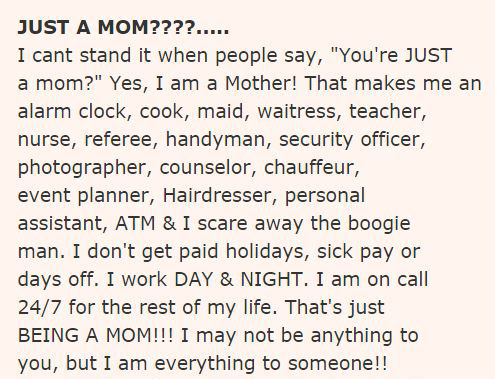 Just a Mom...