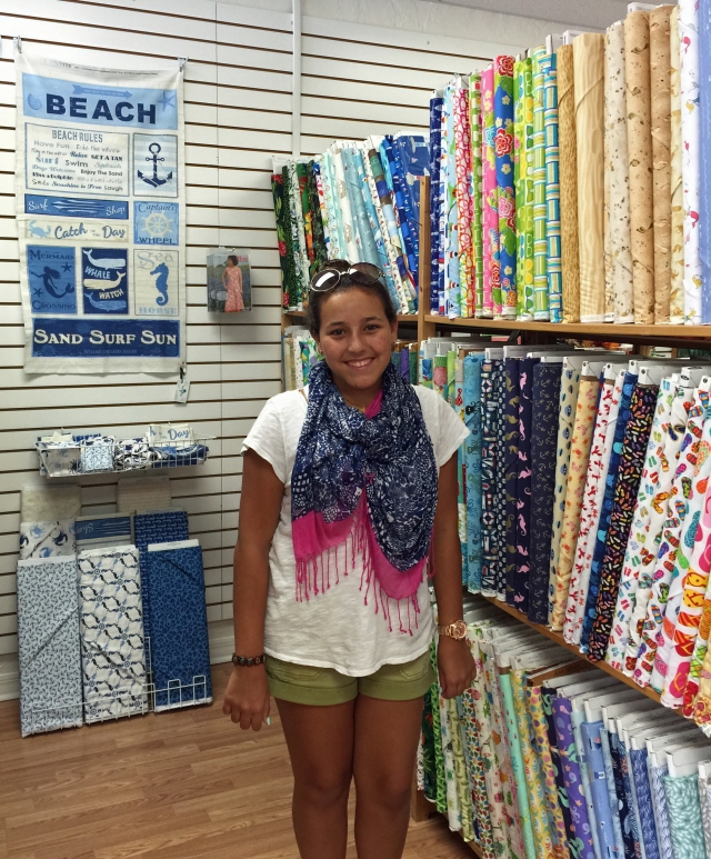 My daughter, being the crafter that she is, loving this store!