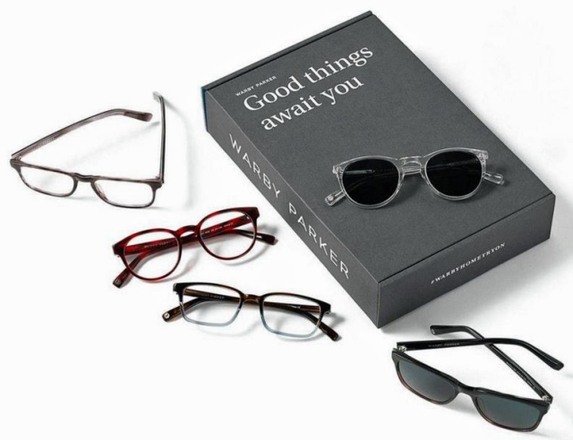 Home Try-On Program. Photo Courtesy of Warby Parker