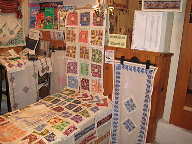 Beautiful linens sold at Bačan Handmade Products, Prijeko 6 