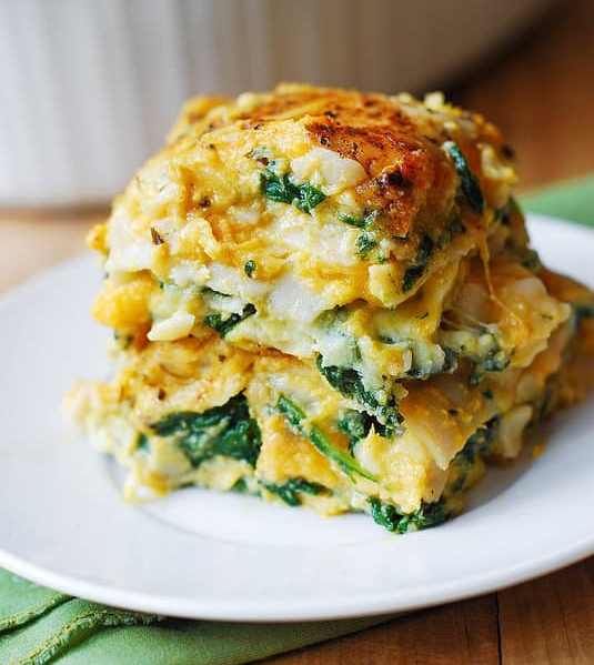 Butternut squash lasagne